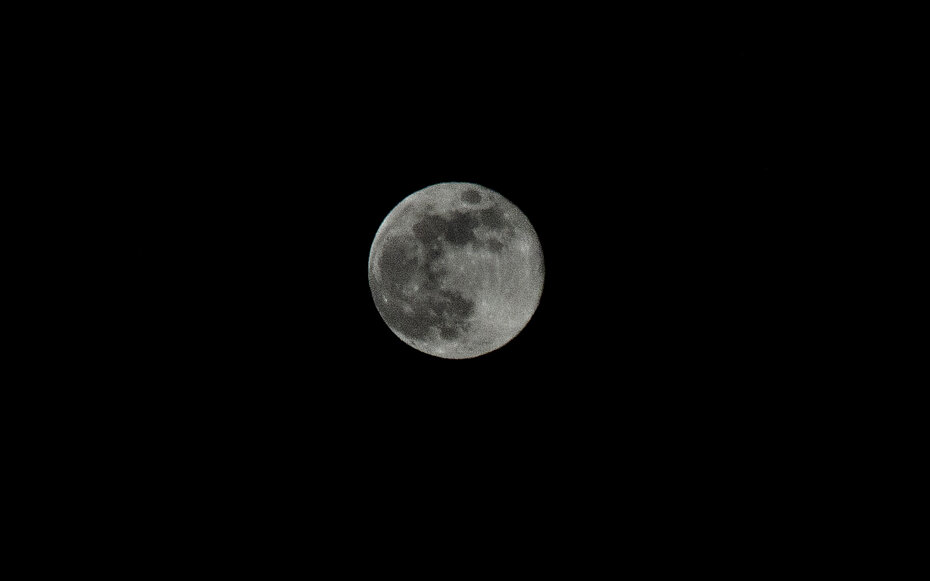 Mond Bild von unserem Mond