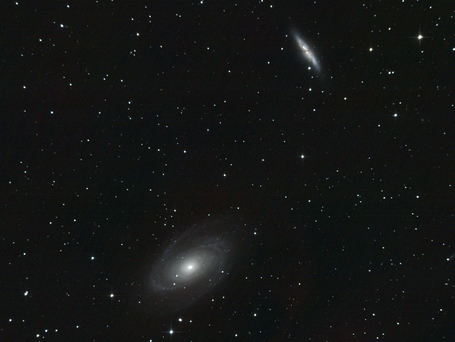 Bild von Messier 81 und 82