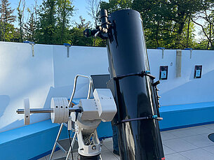 Teleskop der Sternwarte Darmstadt
